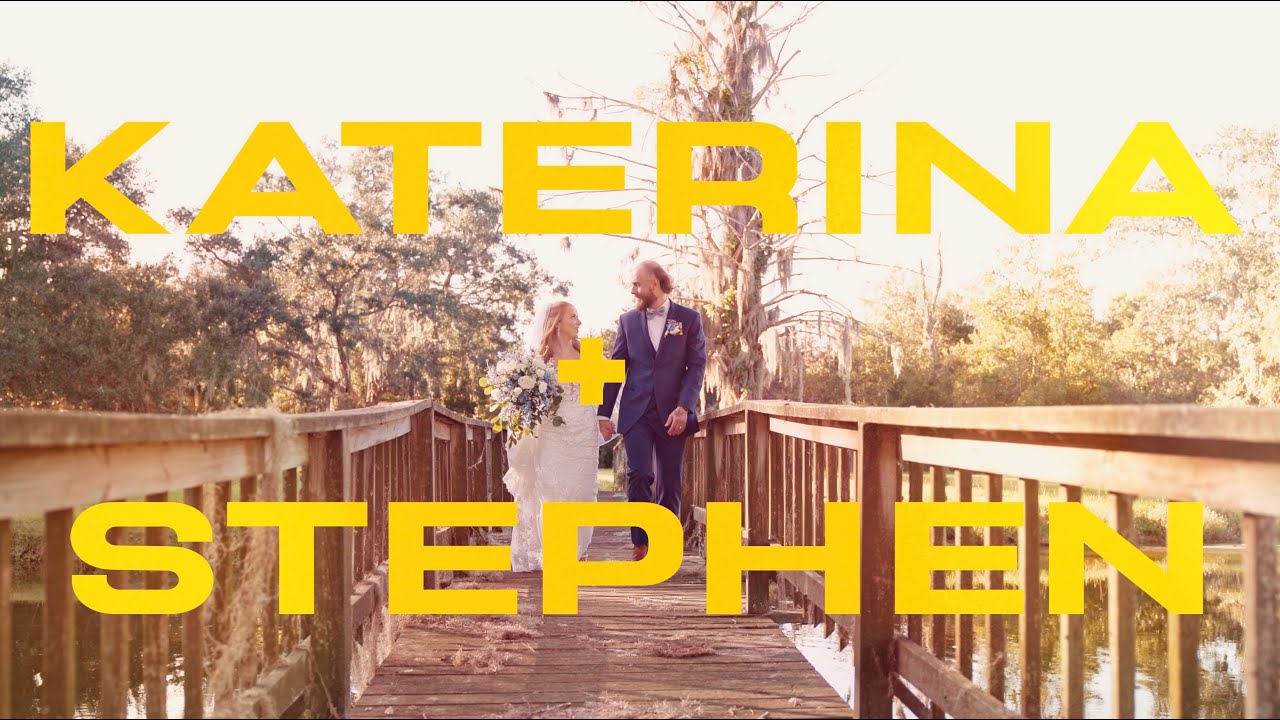 Still from the wedding film Katerina + Stephen